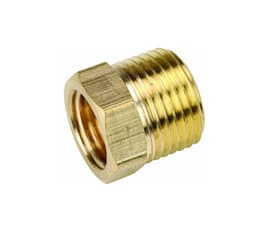 brass pipe plug adapter